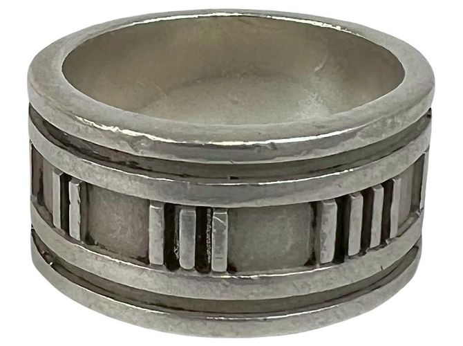 Tiffany & Co Anello largo Tiffany Vintage Atlas in argento 925 - vista 5