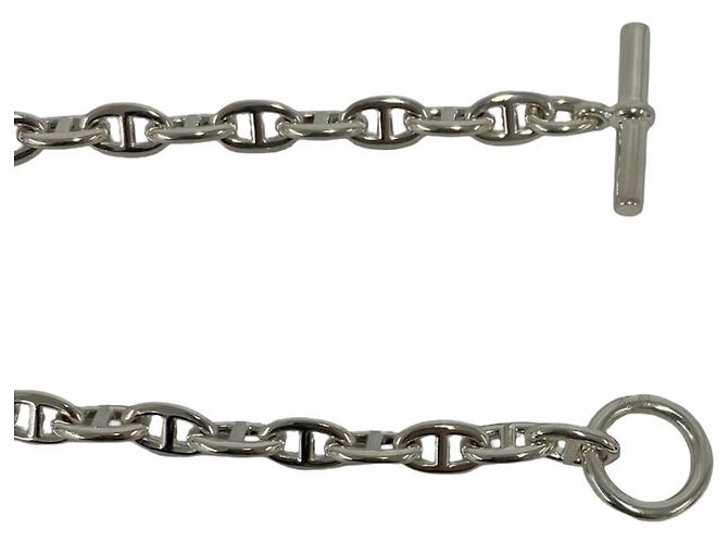 Hermès HERMES Chaine d'Ancre TPM 24-Link Charm Bracelet Argento - vista 4