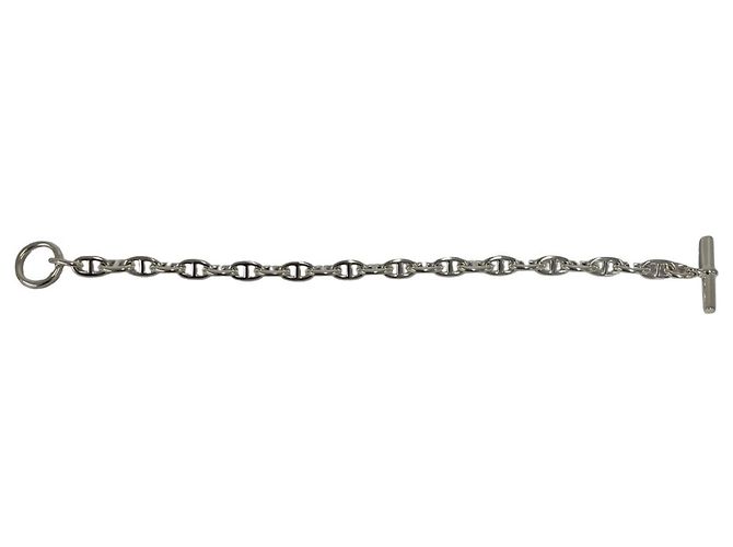Hermès HERMES Chaine d'Ancre TPM 24-Link Charm Bracelet Argento - vista 6