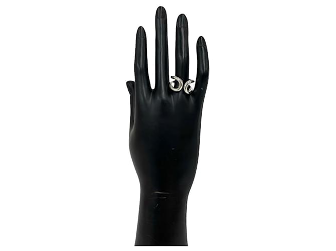 Ring Hermès Anello Lima Band Hermes Argento - vista 2