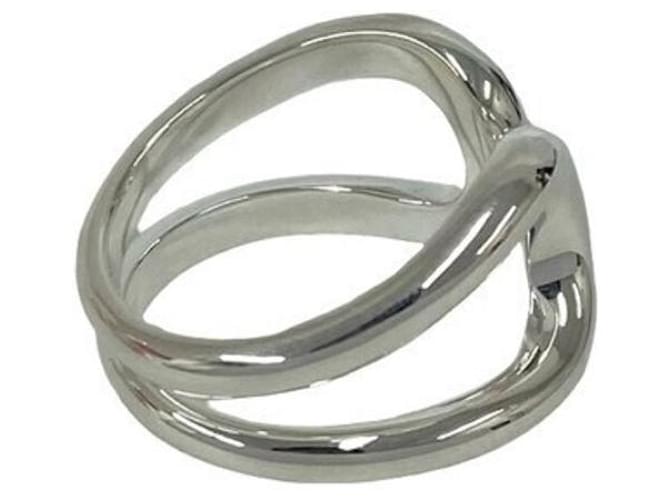 Ring Hermès Anello Lima Band Hermes Argento - vista 5