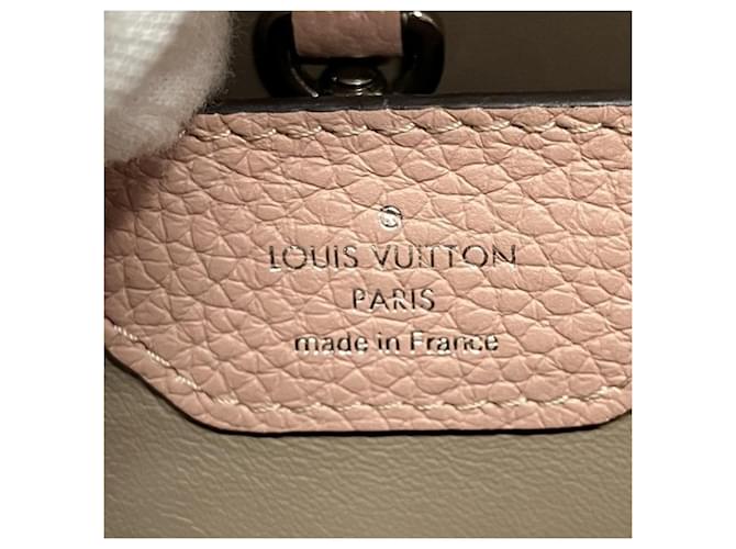 Borsa Louis Vuitton Capucines BB Rosa - vista 4