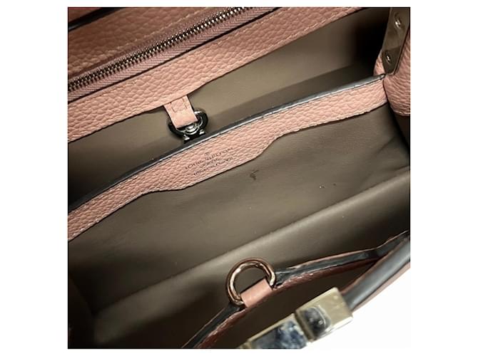 Borsa Louis Vuitton Capucines BB Rosa - vista 6