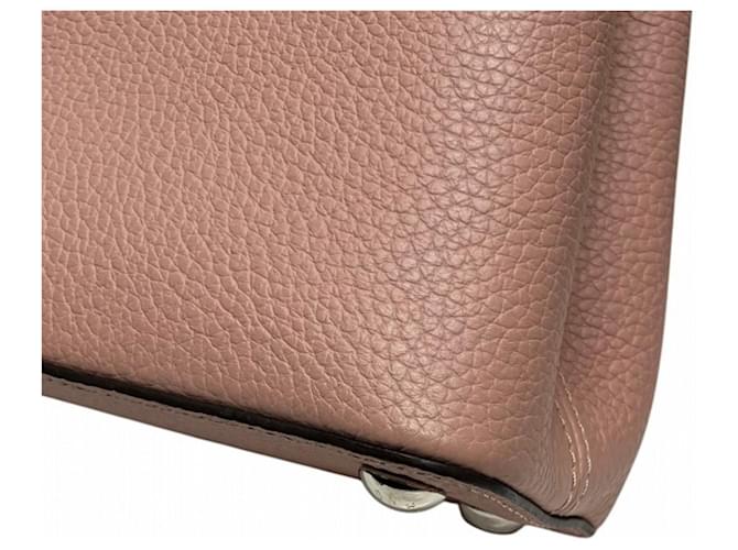 Borsa Louis Vuitton Capucines BB Rosa - vista 7