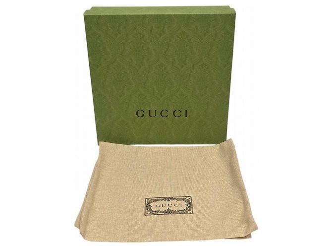 Borsa a Spalla Gucci Beige Marrone - vista 5