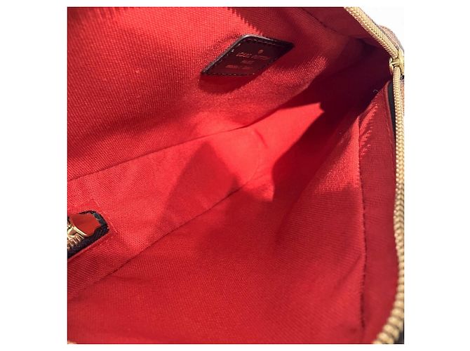 Borsa a tracolla Louis Vuitton Geronimos Marrone - vista 5