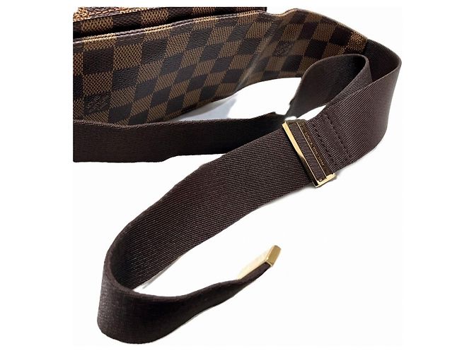 Borsa a tracolla Louis Vuitton Geronimos Marrone - vista 6