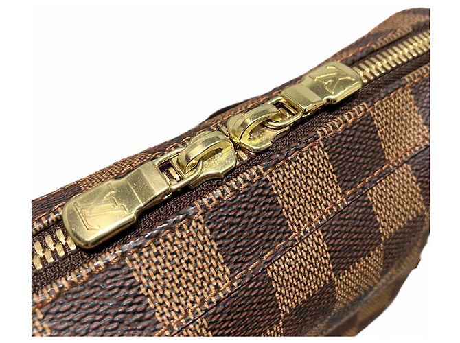 Borsa a tracolla Louis Vuitton Geronimos Marrone - vista 7
