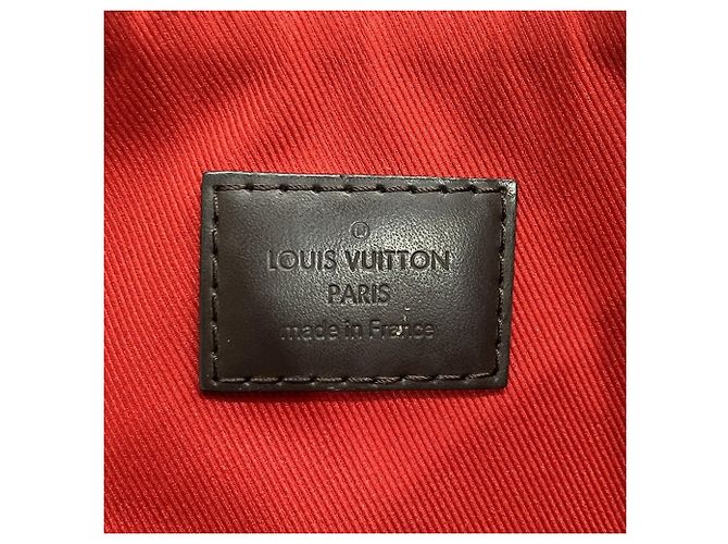 Borsa a Spalla Louis Vuitton Ebene South Bank Marrone - vista 4