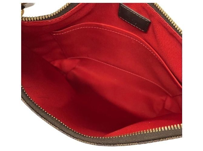 Borsa a Spalla Louis Vuitton Ebene South Bank Marrone - vista 5