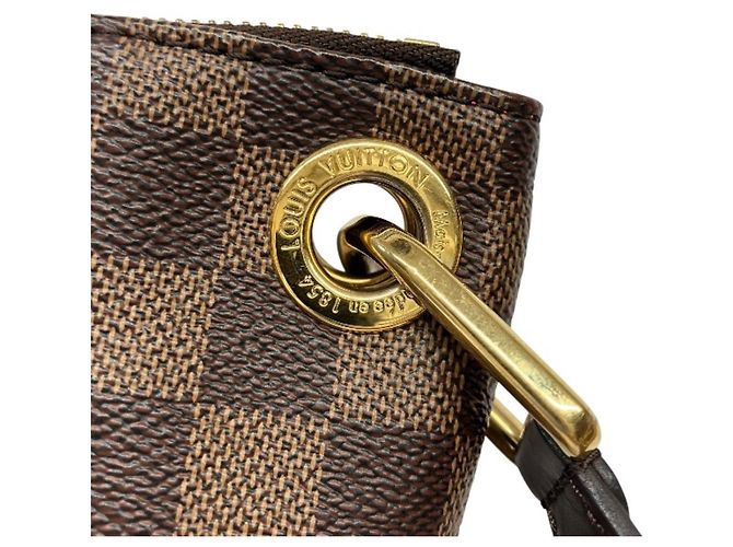 Borsa a Spalla Louis Vuitton Ebene South Bank Marrone - vista 7