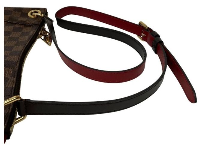 Borsa a Spalla Louis Vuitton Ebene South Bank Marrone - vista 9