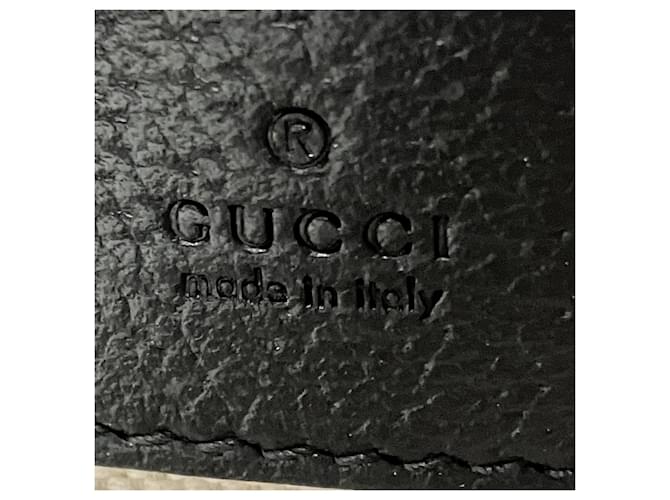 Borsa Second Gucci Beestar Leather Nero - vista 4