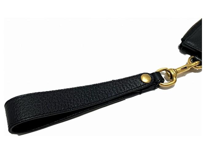 Borsa Second Gucci Beestar Leather Nero - vista 6