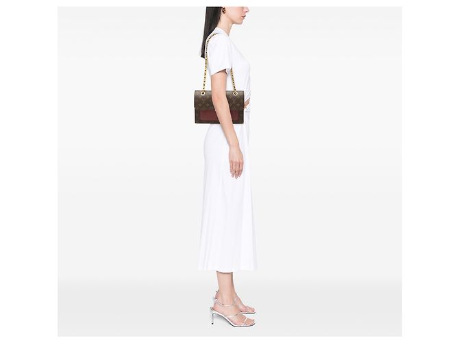 Louis Vuitton Marrone Monogram Victoire - vista 6