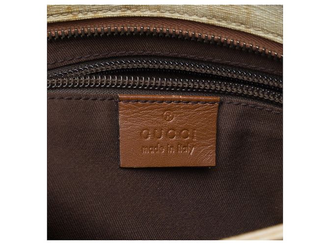 Gucci Borsa a tracolla GG Supreme Web bianca Bianco Crudo - vista 5
