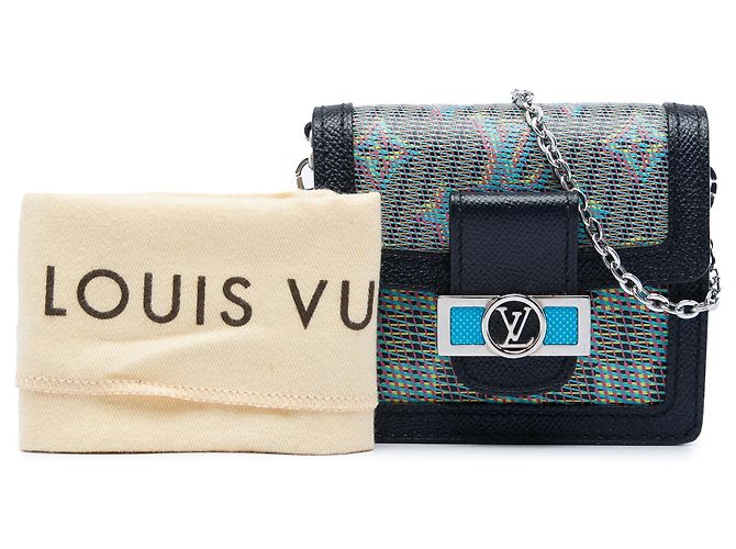 Louis Vuitton Blue Monogram LV Pop Dauphine Bumbag BB - vista 6