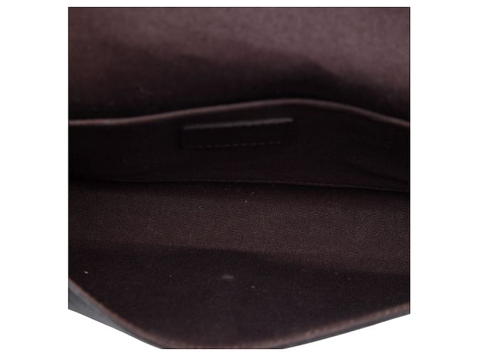 Louis Vuitton Pochette Felicie en Vernis Monogramme Violet - vue 4