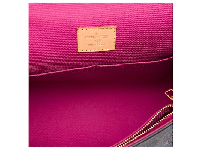 Louis Vuitton Marrone Monogram Cluny BB - vista 4