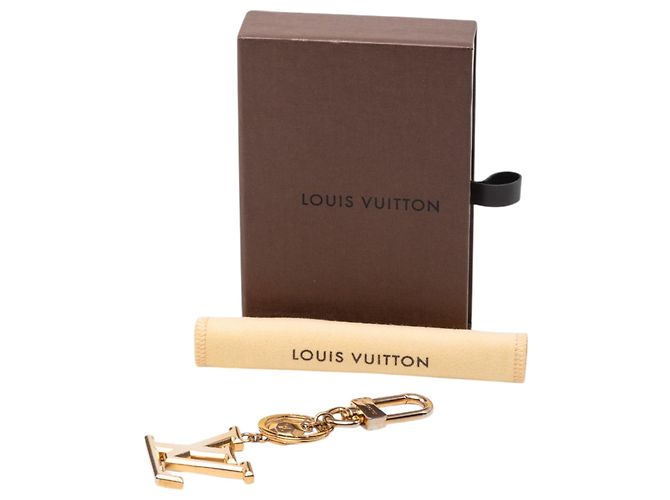 Louis Vuitton Portachiavi e Charm per borsa LV Facettes placcato oro D'oro - vista 5