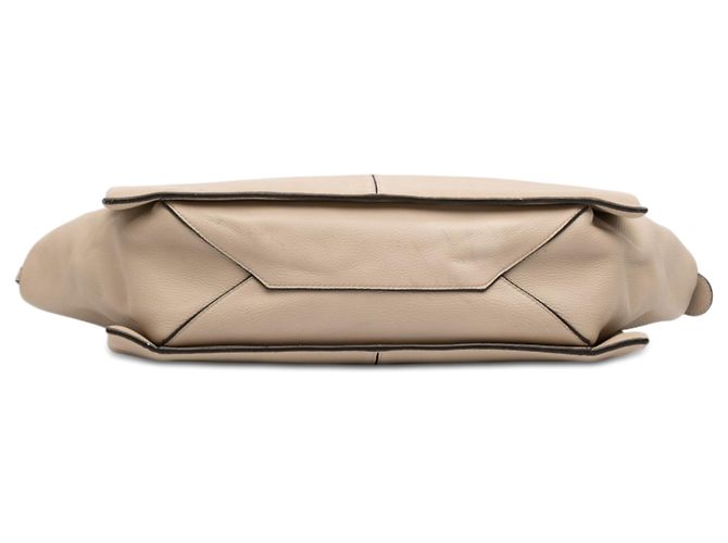 Céline Celine Beige Medium Grained Calfskin Trifold Tote - Ansicht 3
