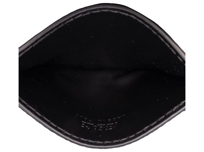 Versace Black La Greca Coated Canvas Card Holder - view 4