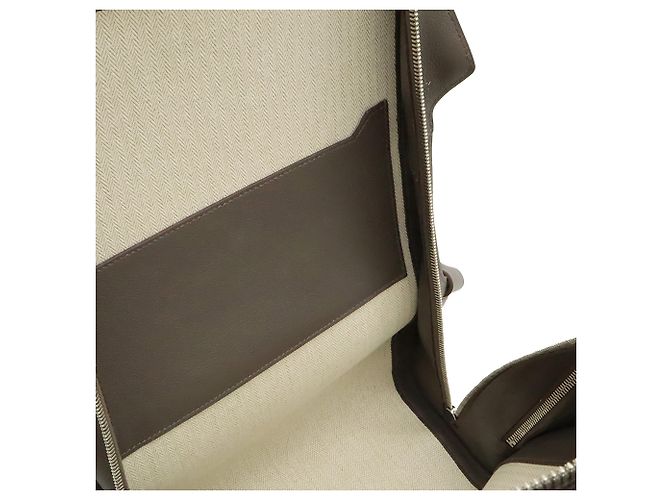 Hermès Cityback 27 Evercolor marrone Taupe - vista 3