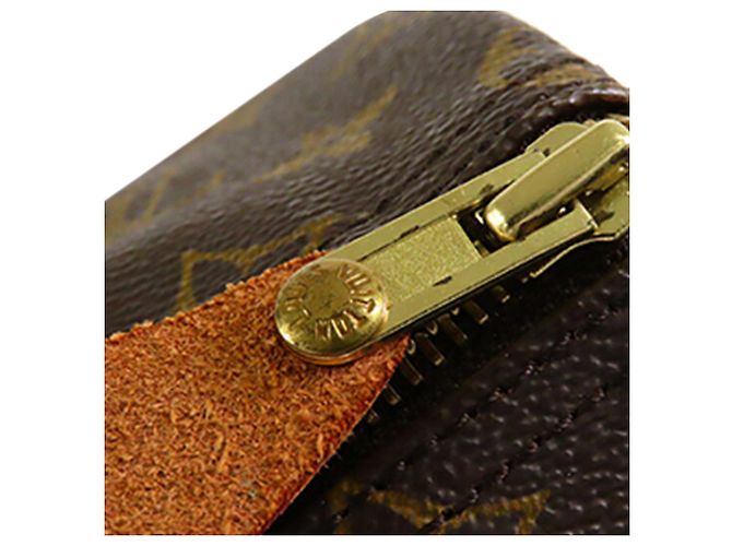 Louis Vuitton Marrone Monogram Speedy 25 - vista 10