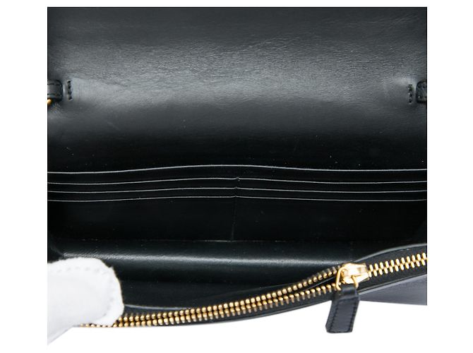 Borsa a tracolla Kate con nappa in pelle di vitello liscia nera di Saint Laurent, piccola Nero - vista 4