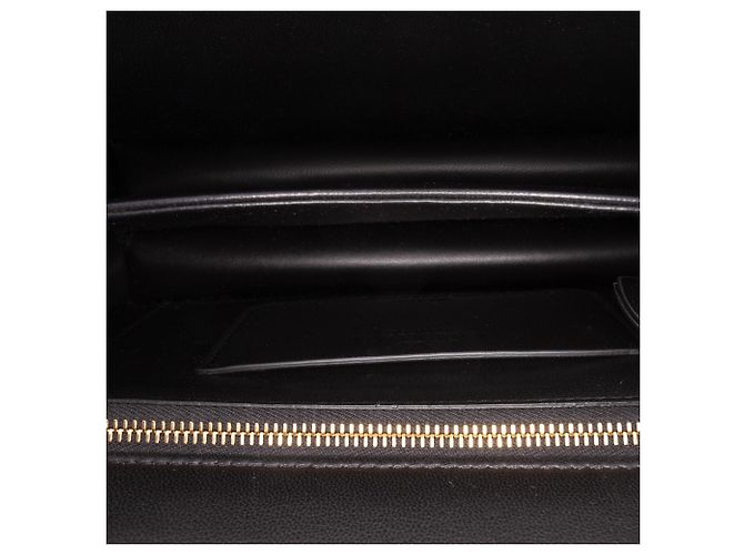 Valentino Borsa a tracolla VLogo Vain in pelle di vitello lucida nera Small Nero - vista 4