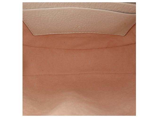 Gucci White Mini Leather Round Ophidia Rucksack weiß - Ansicht 4