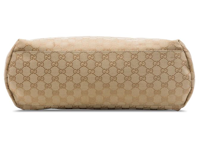 Gucci Beige GG Canvas Web Tote - Ansicht 3