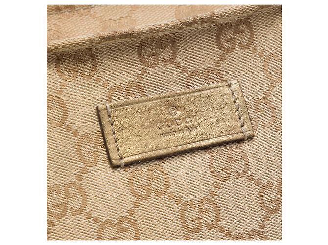 Gucci Beige GG Canvas Web Tote - Ansicht 5