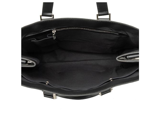 Louis Vuitton Kasbek GM in pelle Taiga nera Nero - vista 4