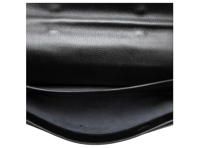 Hermès Sac a Depeches 41 in Togo nero - vista 4