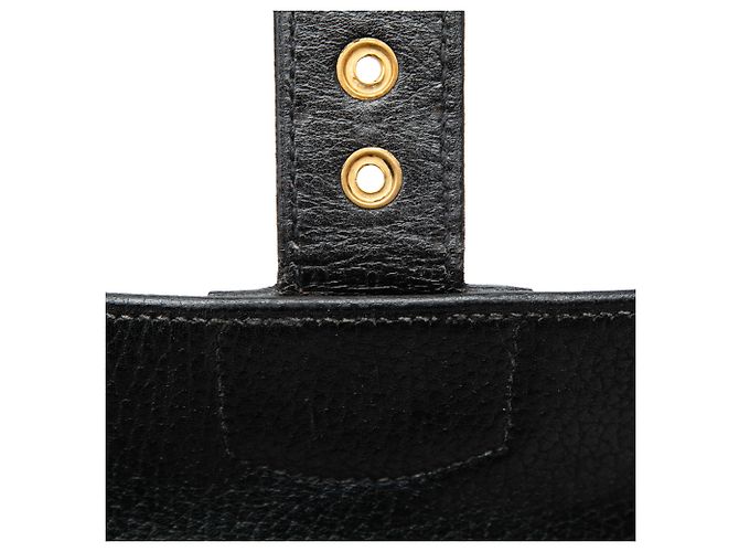 Hermès Sac a Depeches 41 in Togo nero - vista 6