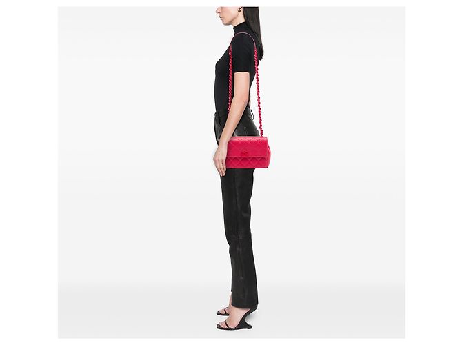 Chanel Pink Medium Caviar My Everything Flap Rosa - vista 6
