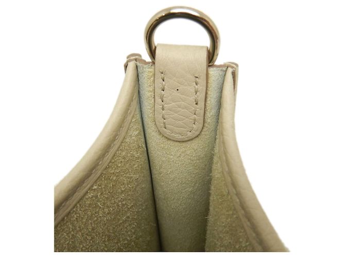 Hermès White Clemence Evelyne I 16 Amazone Bianco Crudo - vista 11