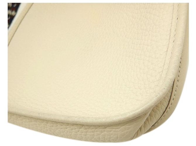 Hermès White Clemence Evelyne I 16 Amazone Bianco Crudo - vista 14