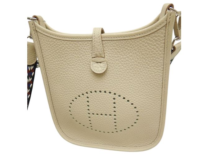Hermès White Clemence Evelyne I 16 Amazone Bianco Crudo - vista 9