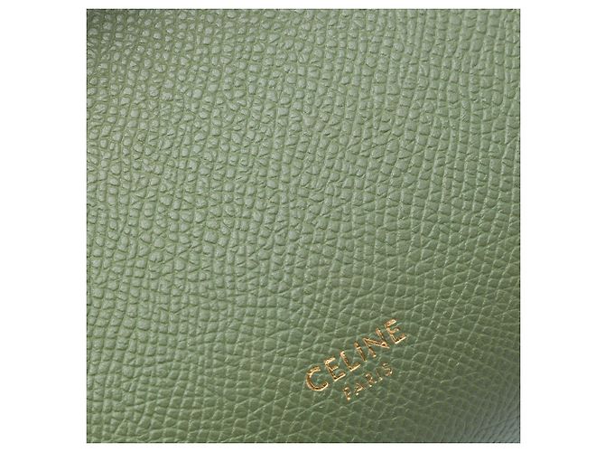 Belt Bag Céline Borsa Belt in pelle di vitello micro granulata verde Celine Verde oliva - vista 5