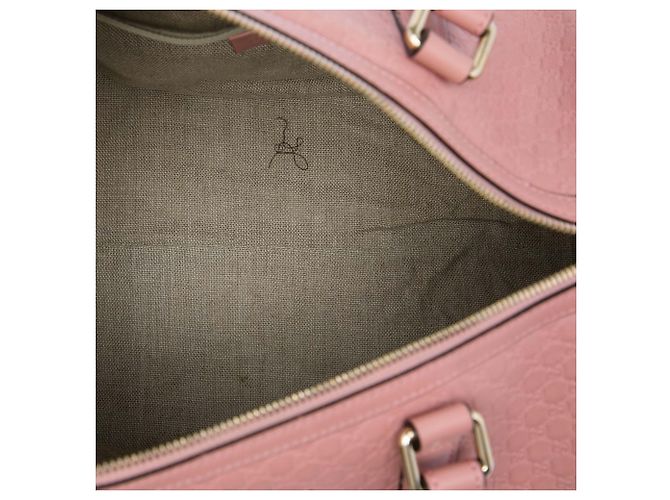 Borsa Gucci Rosa Medium Microguccissima - vista 4