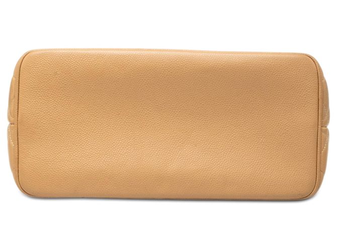 Tote Chanel Beige Caviar Medallion - vista 3