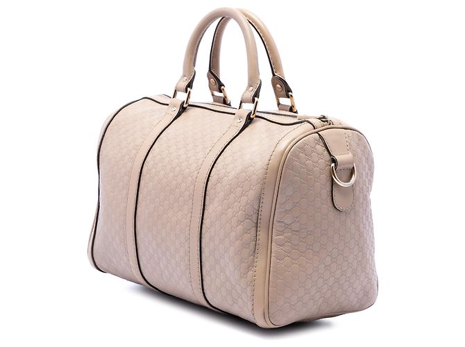 Gucci Joy Microguccissima Boston Tasche Braun Größe Medium Fleisch - Ansicht 2
