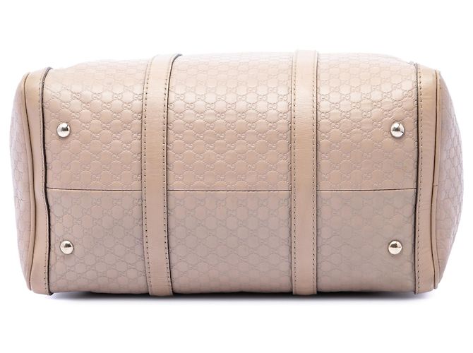 Gucci Joy Microguccissima Boston Tasche Braun Größe Medium Fleisch - Ansicht 3