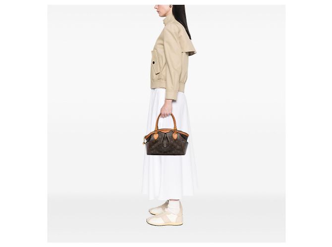 Louis Vuitton Marrone Monogram Tivoli PM - vista 6
