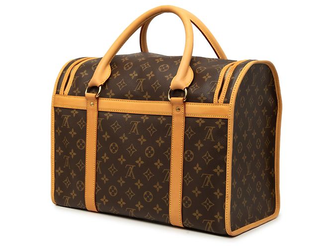 Trasportino per cani Louis Vuitton Monogram Marrone 40 - vista 2