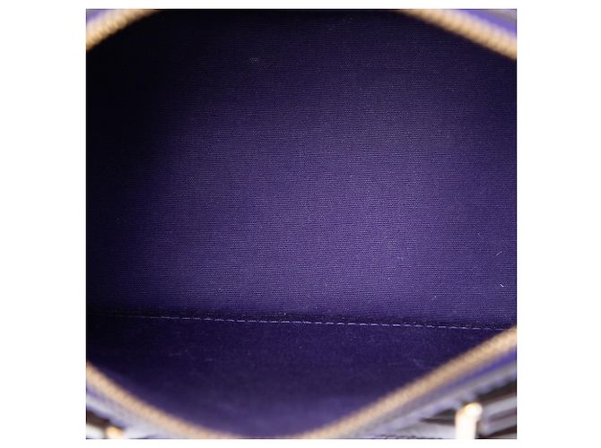 Louis Vuitton Alma BB in Monusgram Vernis Lila - Ansicht 4