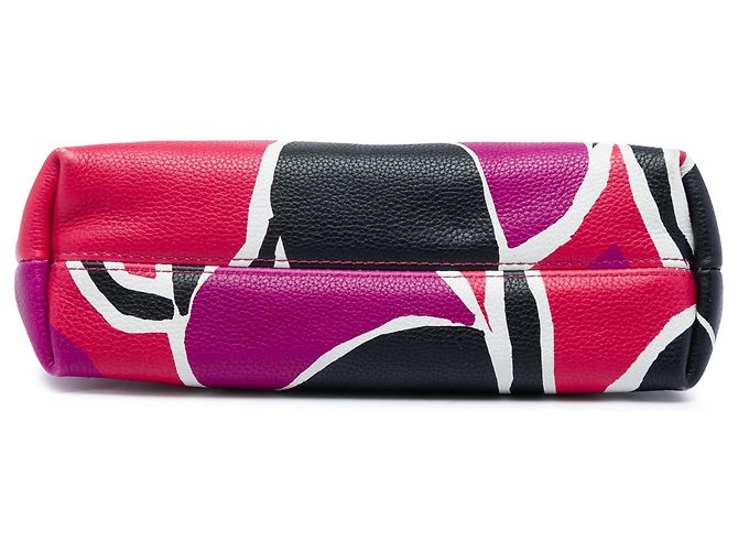 Clutch Burberry Pink Prorsum in pelle granulata - vista 3