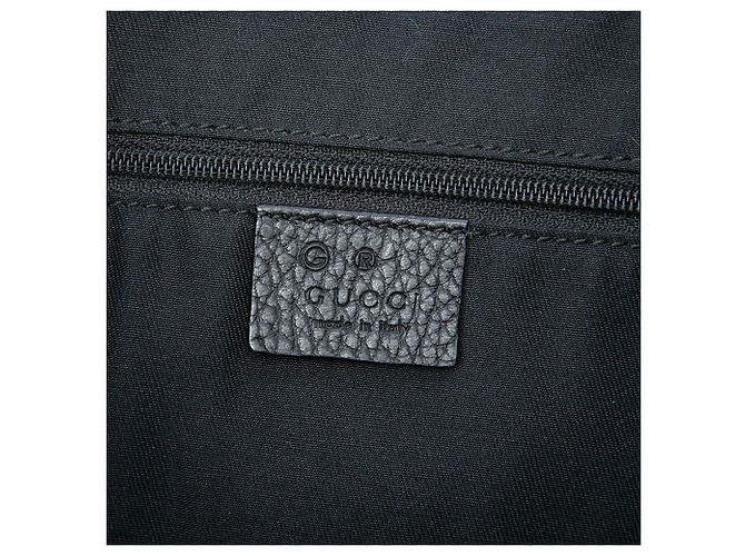 Borsa a tracolla Gucci Black GG Denim Abbey D Ring Nero - vista 5